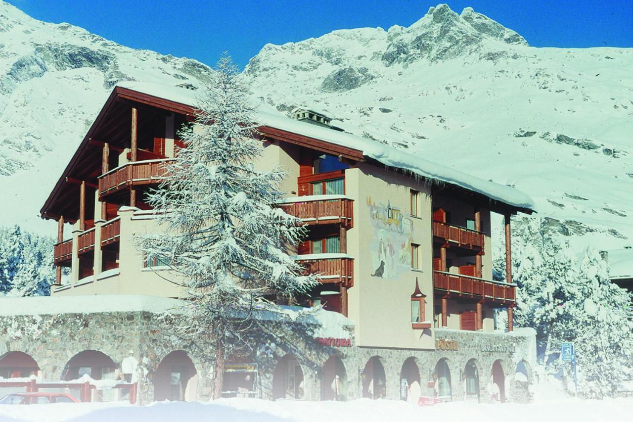 Hotel Poestli Maloja Bagian luar foto
