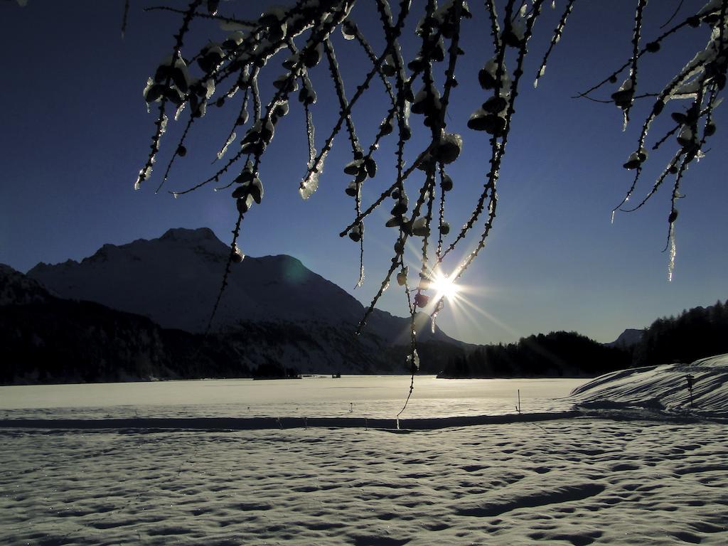 Hotel Poestli Maloja Bagian luar foto